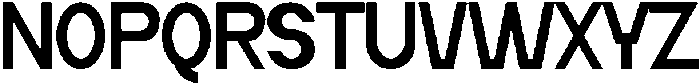 Fetgols Regular otf (400) Font UPPERCASE