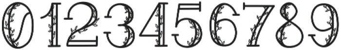 Feuillue ttf (400) Font OTHER CHARS