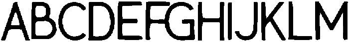 Fevepu ttf (400) Font UPPERCASE