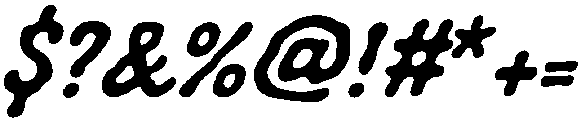 Fever Dream Sans Regular otf (400) Font OTHER CHARS
