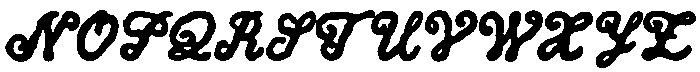 Fever Dream Sans Regular otf (400) Font UPPERCASE