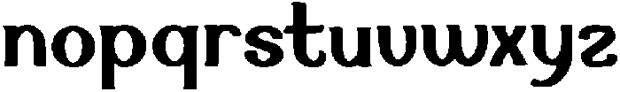 Fexo ttf (400) Font LOWERCASE