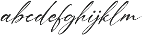 Feylany Suantika Italic otf (400) Font LOWERCASE