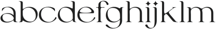 Fezeline Drawn otf (400) Font LOWERCASE