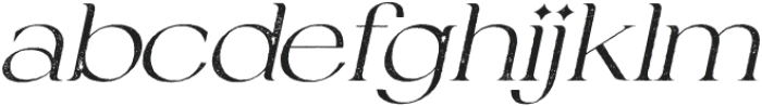 Fezeline Stamp Italic otf (400) Font LOWERCASE