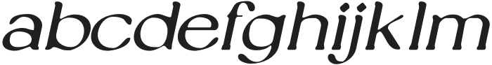 FezelineBlur-Italic otf (400) FONT