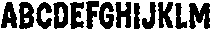 Fezo ttf (400) Font UPPERCASE