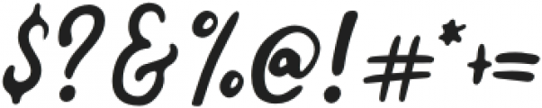 Fezzle Italic otf (400) Font OTHER CHARS