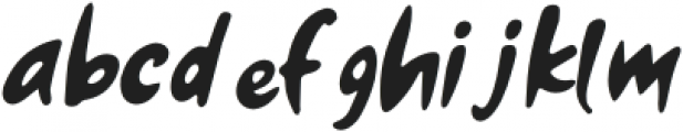 Fezzle Italic otf (400) Font LOWERCASE