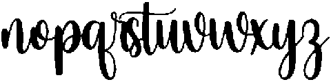 feather otf (400) Font LOWERCASE