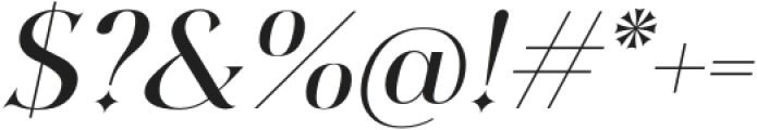 felixtowe Italic otf (400) Font OTHER CHARS
