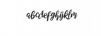 Febiolla Script.otf Font LOWERCASE