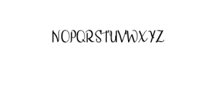 Fellant-Script.otf Font UPPERCASE