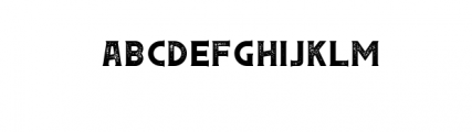 Fenrir Typeface Font UPPERCASE
