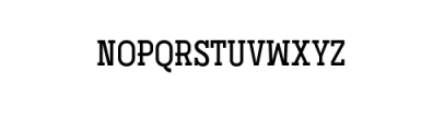 Ferguson Medium.otf Font UPPERCASE