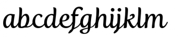 Fertigo Pro Script Font LOWERCASE