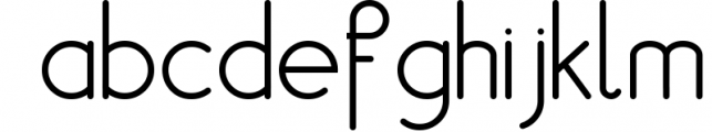 Featheriest Font LOWERCASE