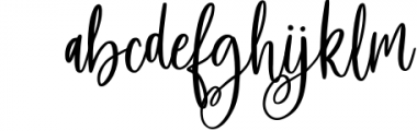 Felichiya Collection 9 Font LOWERCASE