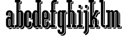 Ferguson Slab Font Family 15 Font LOWERCASE