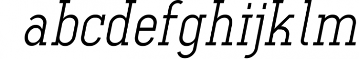 Ferguson Slab Font Family 4 Font LOWERCASE