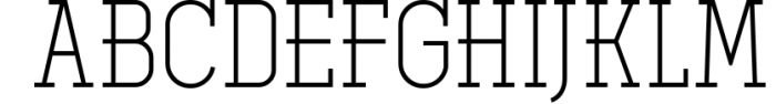 Ferguson Slab Font Family 5 Font UPPERCASE