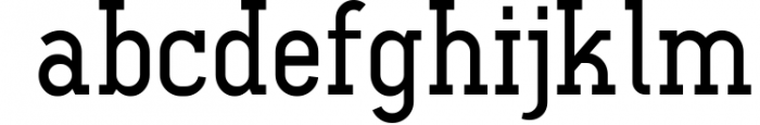 Ferguson Slab Font Family 7 Font LOWERCASE