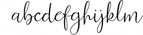 Ferinitta - Chic Calligraphy Font LOWERCASE