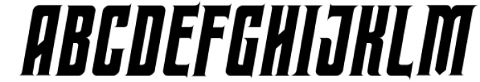Feronne Serif Gothic Family Font UPPERCASE