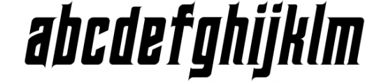 Feronne Serif Gothic Family Font LOWERCASE