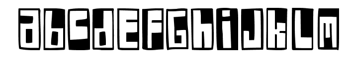 FE-BoxFontNegative Font LOWERCASE