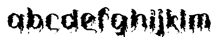 FEAR OF BLOOD FONT