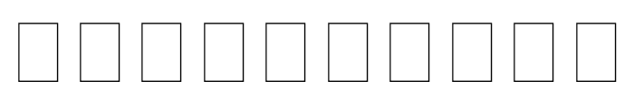 FeFlow1 Font OTHER CHARS