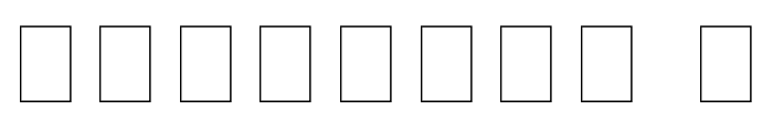FeFlow1 Font OTHER CHARS
