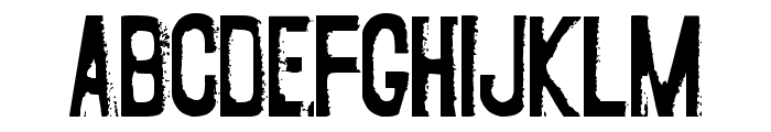 Fear of a Punk Planet Font UPPERCASE