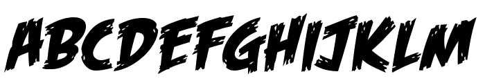 FeastofFleshBB-Italic Font LOWERCASE