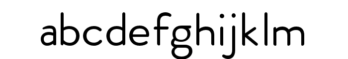 Febrero-Regular Font LOWERCASE