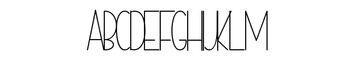 February Right - Personal Use Font UPPERCASE