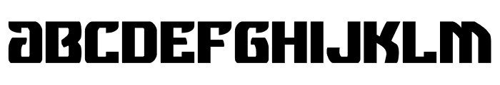 Federal Blue Bold Font LOWERCASE