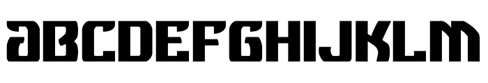 Federal Blue Font LOWERCASE