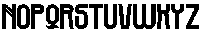 Federal Right Demo Bold Font UPPERCASE