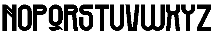 Federal Right Demo Bold Font LOWERCASE