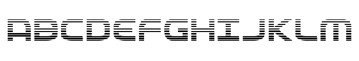 Federal Service Gradient Font UPPERCASE