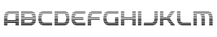 Federal Service Gradient Font LOWERCASE