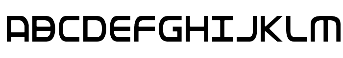 Federal Service Light Condensed Font UPPERCASE