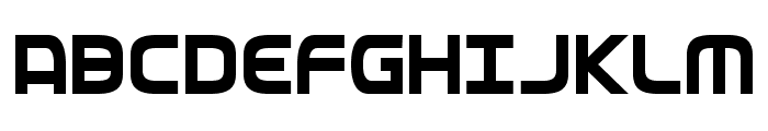 Federal Service Semi-Bold Condensed Font UPPERCASE