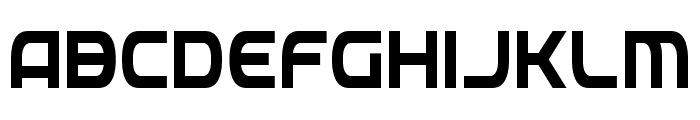 Federal Service Semi-Bold Condensed Font LOWERCASE