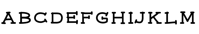 Federal Font UPPERCASE