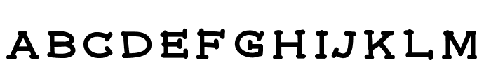 Federal Font LOWERCASE