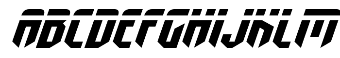 Fedyral Extra-Expanded Italic Font LOWERCASE
