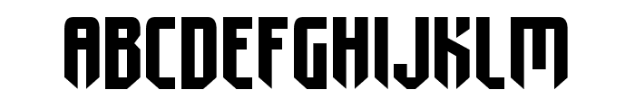 Fedyral II Expanded Font LOWERCASE